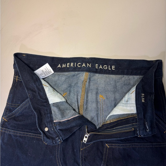 American Eagle double knee selvedge denim jeans 30 waist Work Pants. - Picture 2 of 16